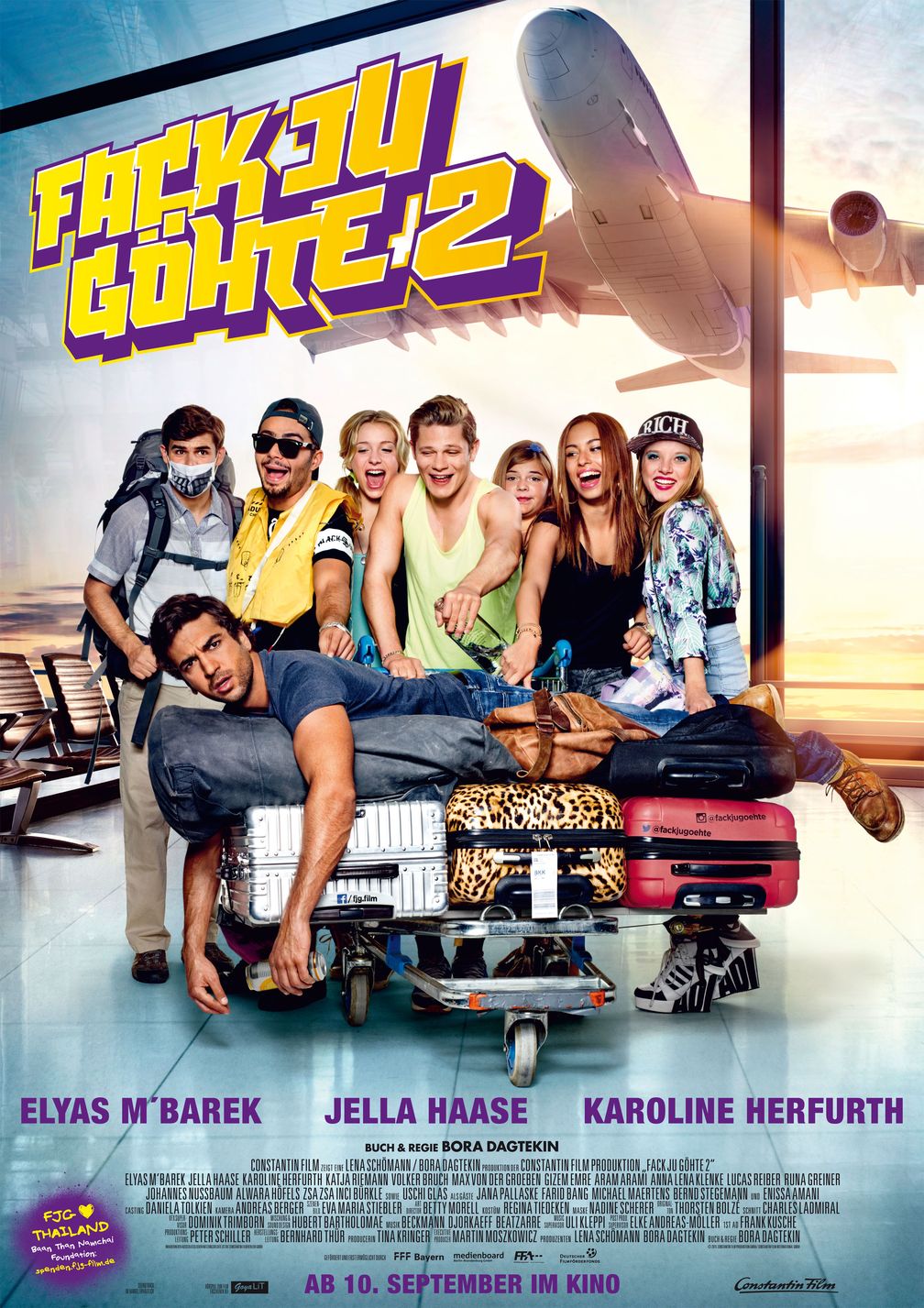 FACK JU GÖHTE 2 Hauptplakat Bild: "obs/Constantin Film/© 2015 Constantin Film Verleih GmbH"