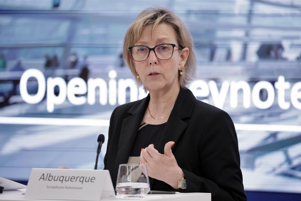 Maria Luís Albuquerque (2025) Bild: Wirtschaftsrat der CDU e.V. Fotograf: Jens Schicke