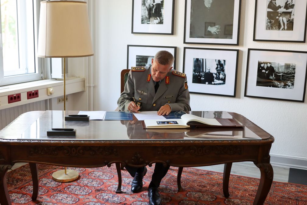 Generalleutnant André Bodemann (2025) Bild: Operatives Führungskommando der Bundeswehr Fotograf: Christian Werner