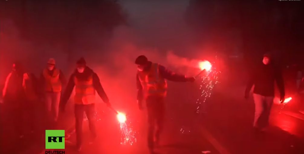 Generalstreik in Paris am 05.12.2019