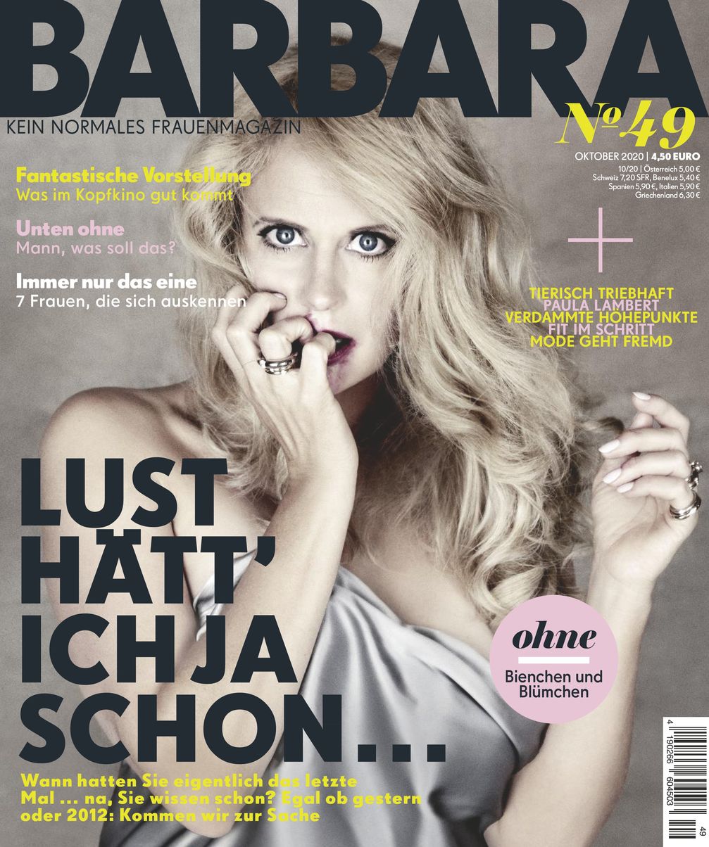 BARBARA Cover Nr.49 (EVT: 3. September 2020) / Bild: "obs/Gruner+Jahr, BARBARA"