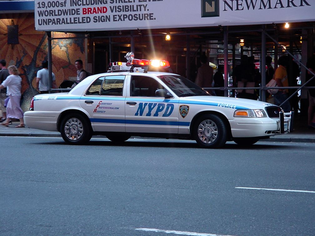 Ford Crown Victoria, das NYPD-Standardfahrzeug