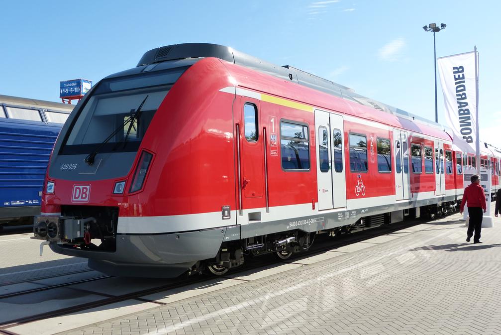 Präsentation der Baureihe 430 auf der InnoTrans 2012