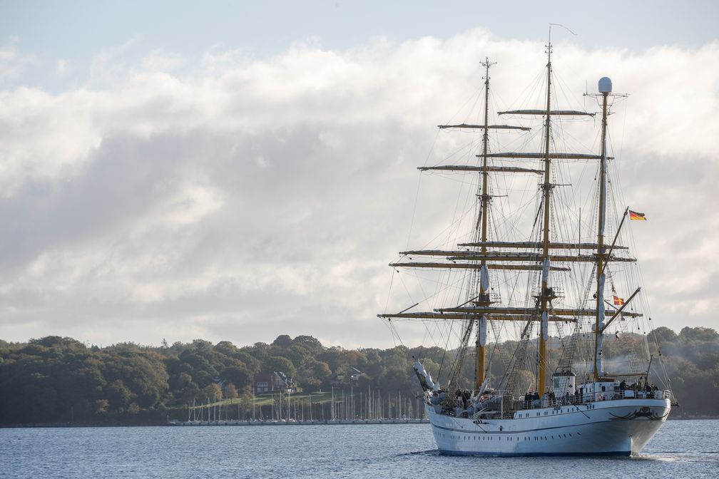 Die "Gorch Fock" in See. Bild: Bundeswehr