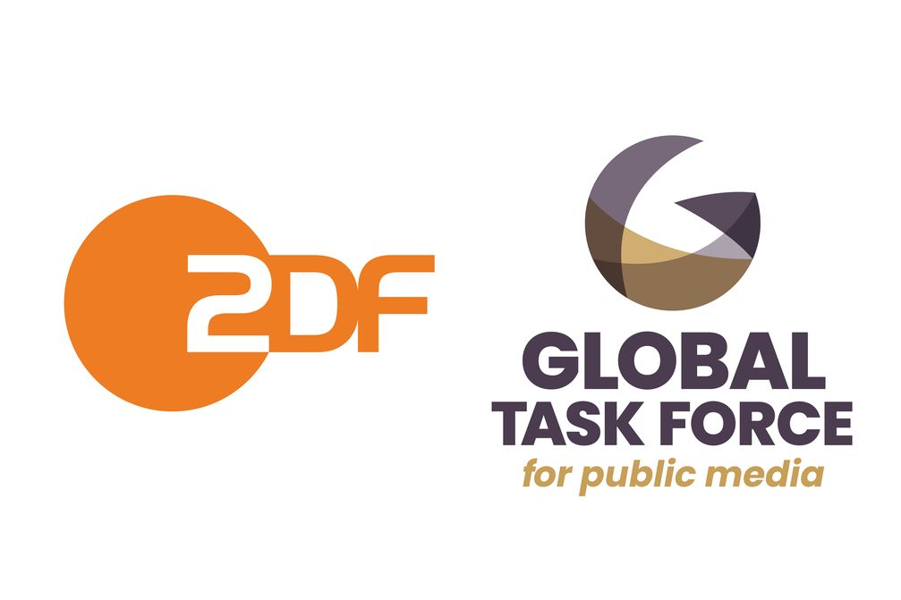 ZDF-Senderlogo und Logo Global Task Force /  Bild: "obs/ZDF"