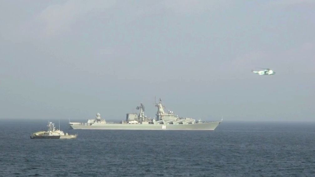 Die russische Marine bei Manövern (Symbolbild)