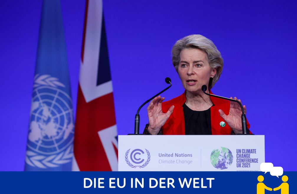 Ursula von der Leyen (2021) Bild: picture alliance/dpa/PA Wire Fotograf: Yves Herman