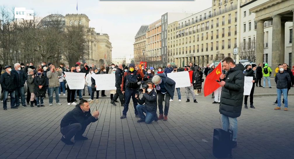 Demonstration in Berlin vom 6.3.2022