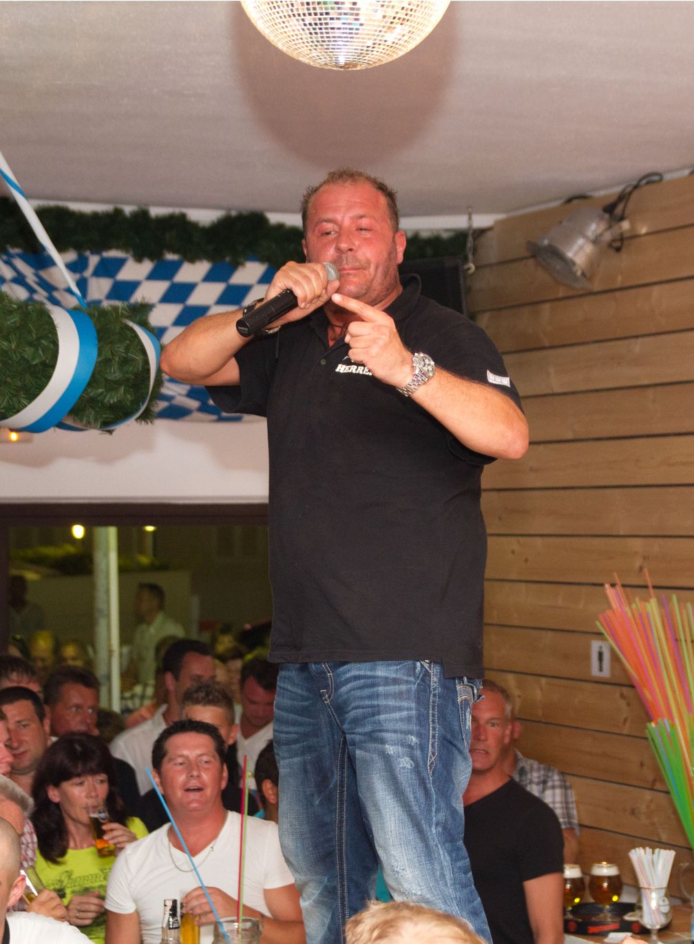 Willi Herren bei einem Auftritt auf Mallorca im August 2011