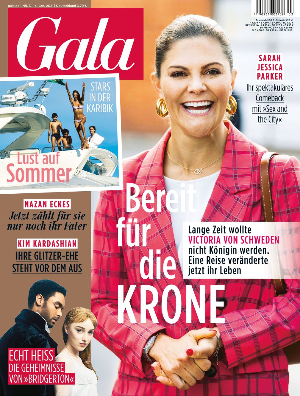 GALA Cover 3/2021 (EVT: 14. Januar 2021)  Bild: "obs/Gruner+Jahr, Gala"