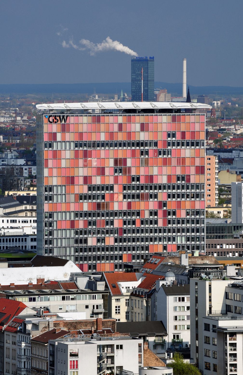 Hochhaus der GSW in Berlin-Kreuzberg
