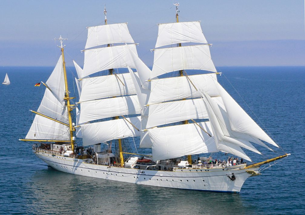 Segelschulschiff Gorch Fock in See