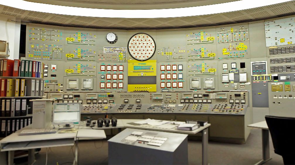 Schaltzentrale im ehemaligen Kernkraftwerk Lubmin.  Bild: ZDF Fotograf: ZDF/Kristof Kannegießer