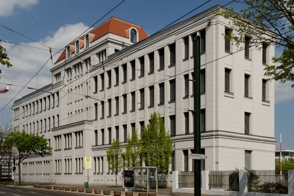 Rheinmetall-Verwaltungsgebäude in Düsseldorf-Derendorf, Architekt: Richard Bauer, 1914