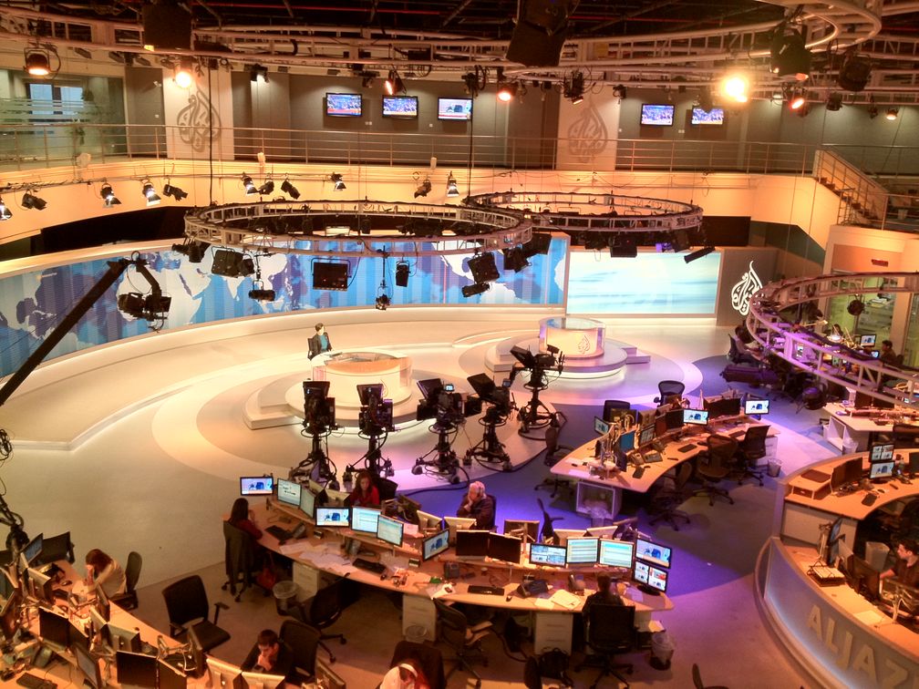 News-Room von Al Jazeera English