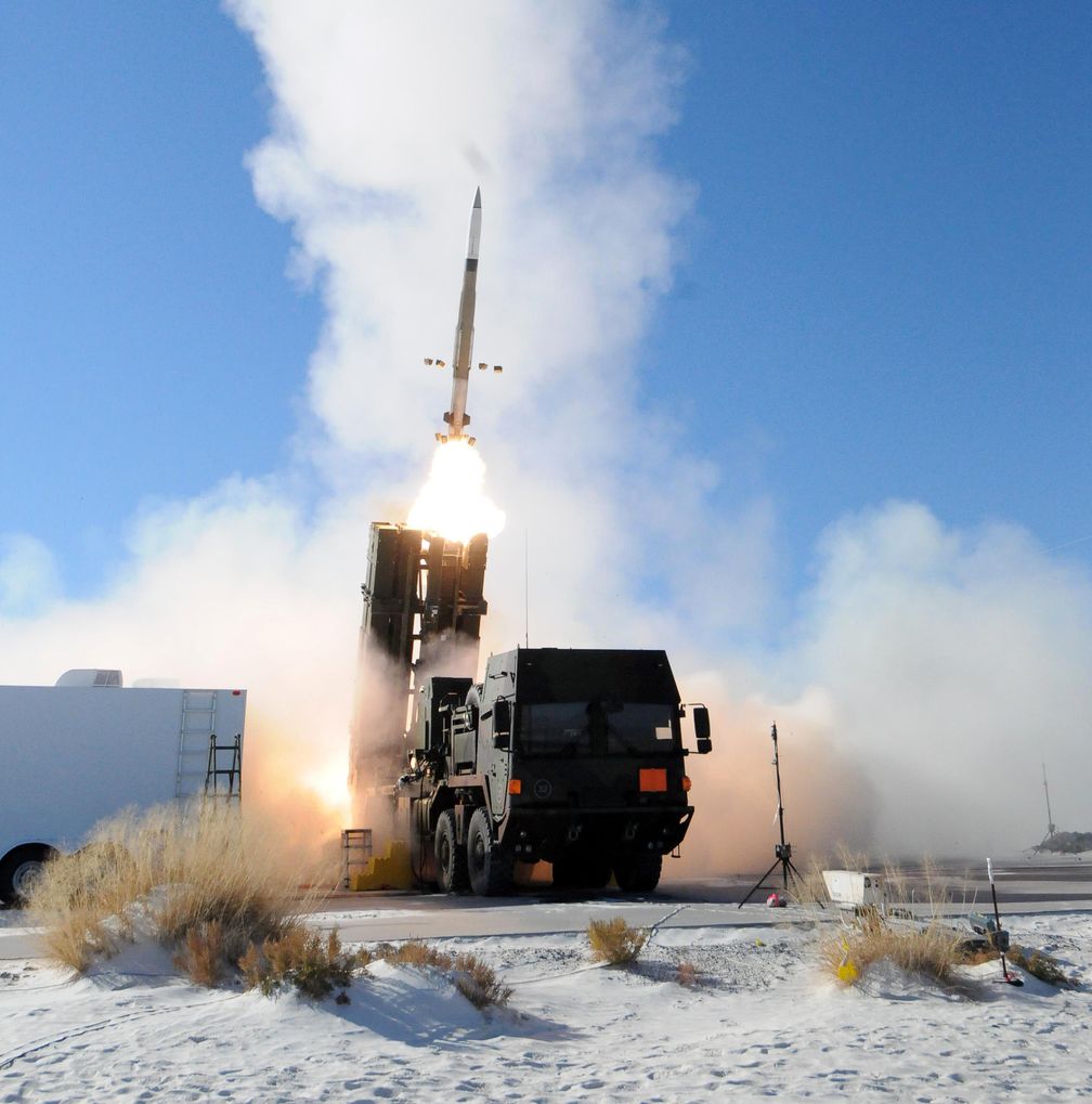 German configuration MEADS launcher (MEADS International)