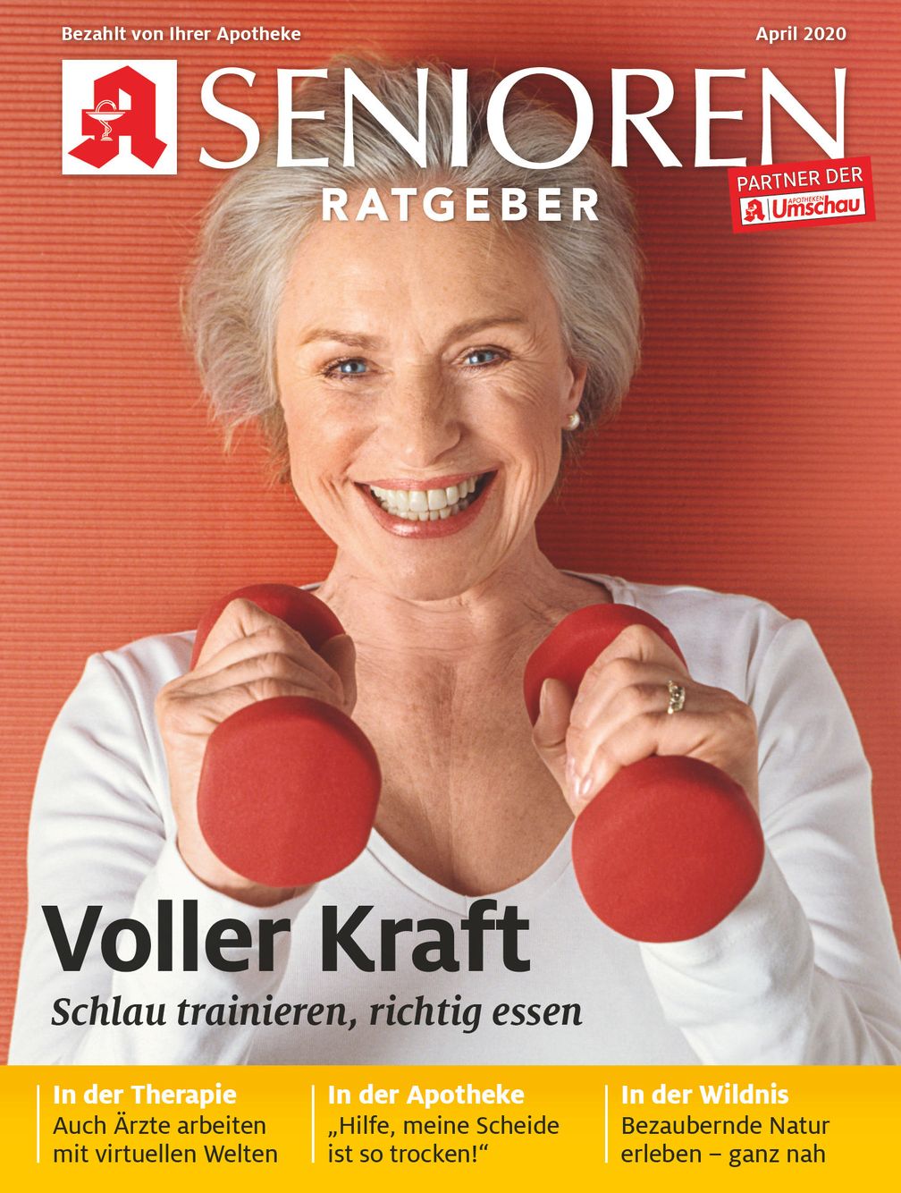 Titelcover Senioren Ratgeber, April 2020 /  Bild: "obs/Wort & Bild Verlag - Gesundheitsmeldungen"