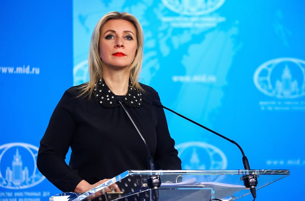 Maria Sacharowa (2023) Bild: Russian Foreign Ministry Press Service /Sputnik