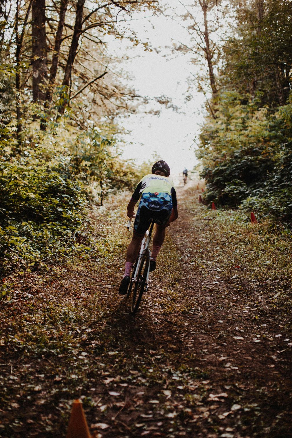 Radfahren im Wald