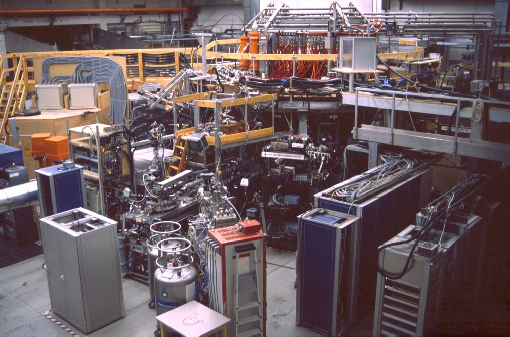 Wendelstein 7-AS, bis 2002 in Garching betriebener Stellarator