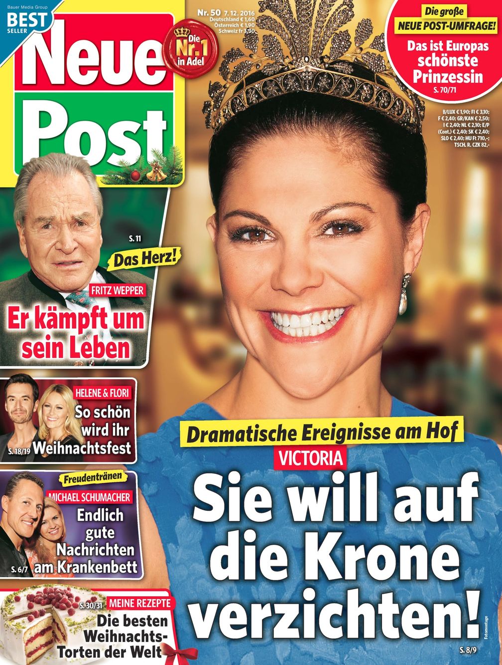 Bild: "obs/Bauer Media Group, Neue Post/Neue Post"