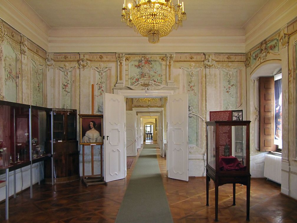 Schloss Nádasdy im inneren.