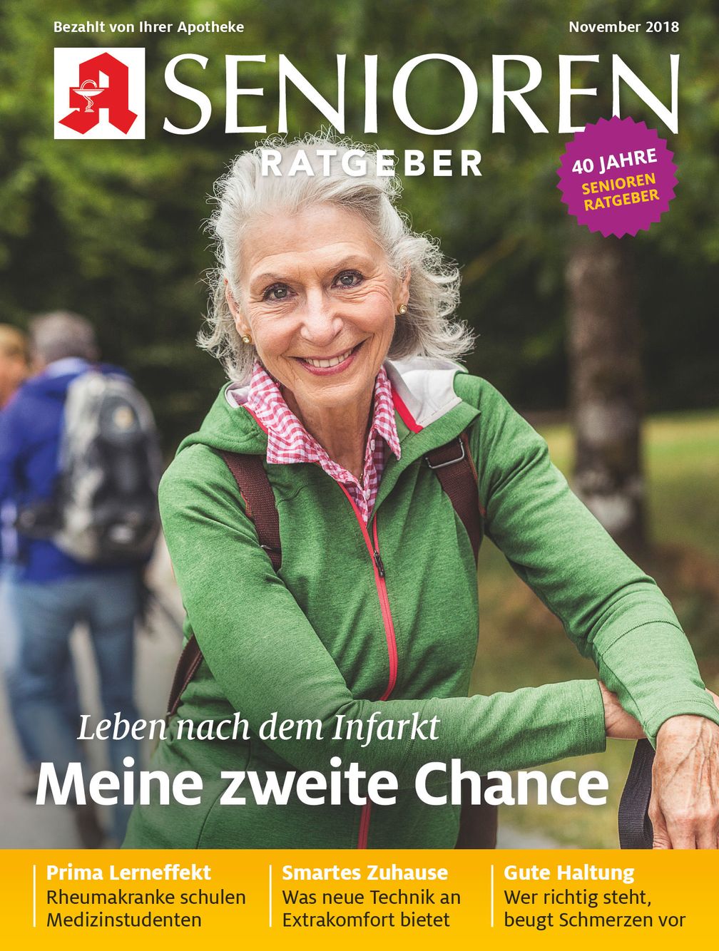 Titelbild Senioren Ratgeber November 2018 Bild: "obs/Wort & Bild Verlag - Senioren Ratgeber"