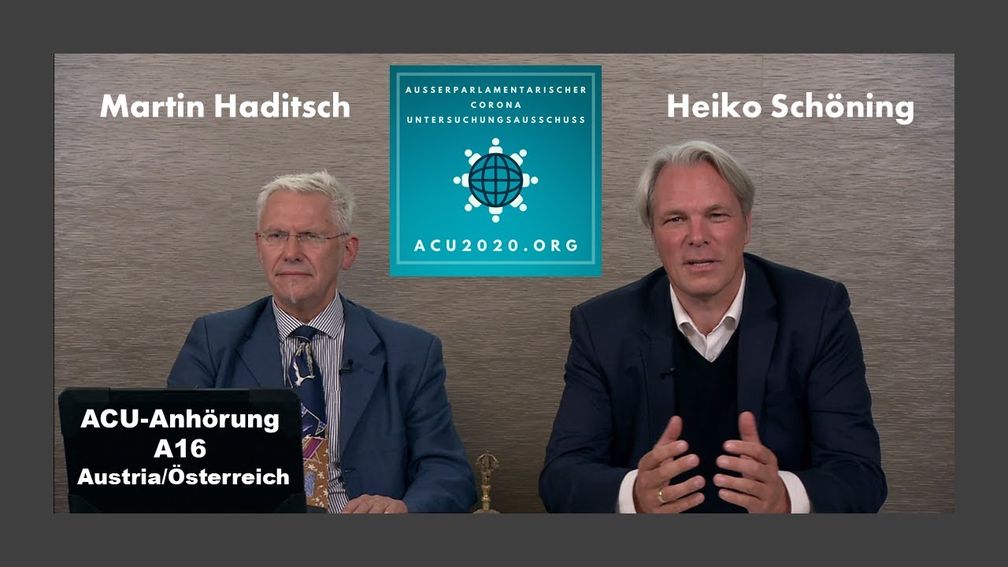 Prof. Dr. Martin Haditsch und Heiko Schöning (2020)