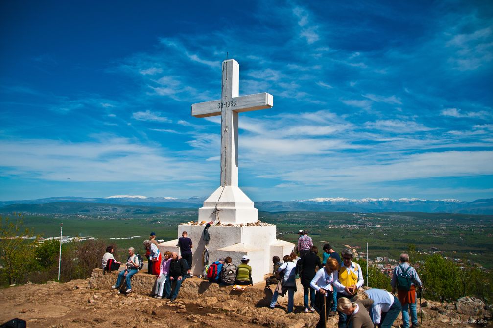 Berg Križevac („Kreuzwegsberg“)