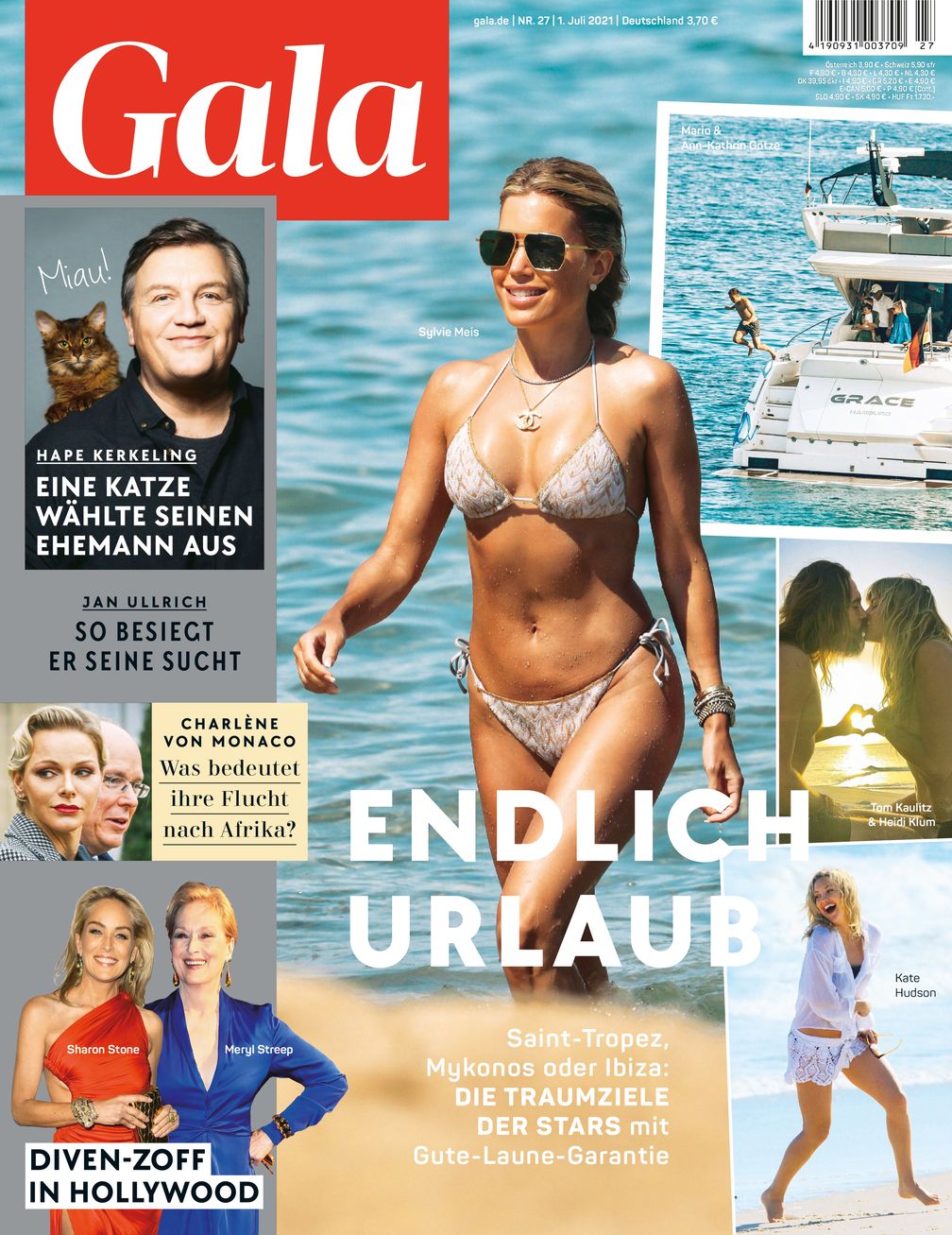 Cover GALA 27/2021 (EVT: 1. Juli 2021) / Bild: GALA, Gruner + Jahr Fotograf: Gruner+Jahr, Gala