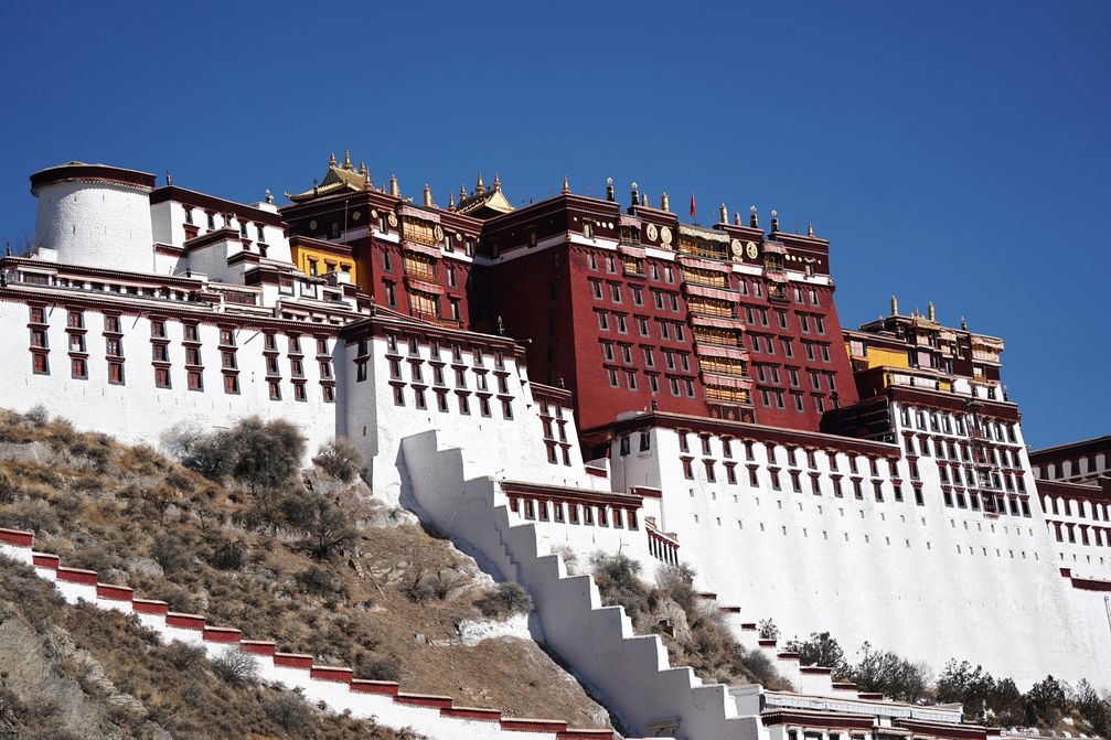 Potala Palast (Xinhua/Zhan Yan)  Bild: Kangri Tibetan Culture Research Fotograf: Zhan Yan