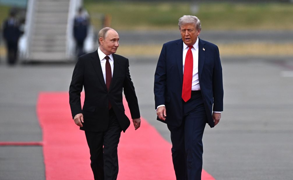 Wladimir Putin und Donald J. Trump (2025)