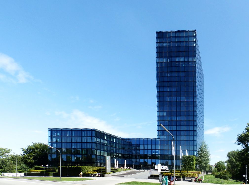 SV-Hochhaus, Zentrale des Süddeutschen Verlags in Zamdorf