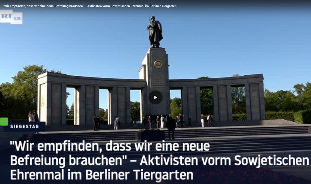 Bild: Screenshot RT DE / Eigenes Werk