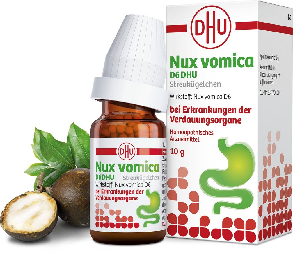 DHU_Nux_vomica  Bild: Deutsche Homöopathie-Union DHU-Arzneimittel GmbH & Co. KG Fotograf: Deutsche Homöopathie-Union DHU-Arzneimittel GmbH & Co. KG