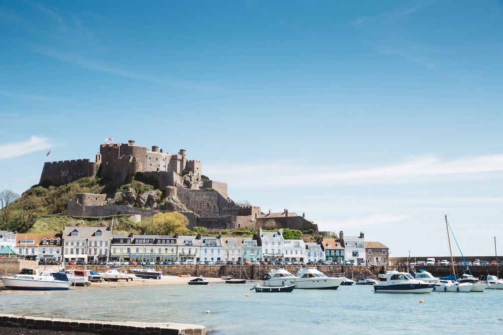 Mont Orgueil Castle, Kanalinsel Jersey. Bild: "obs/Visit Jersey/Andy Le Gresley"