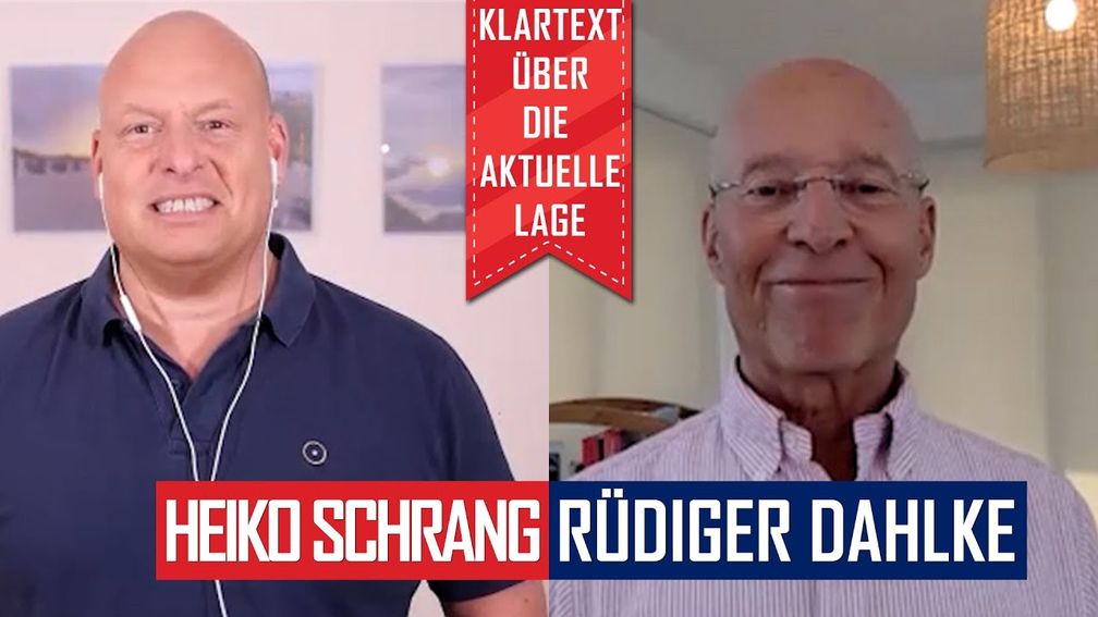 Heiko Schrang und Dr. Rüdiger Dahlke (2021)