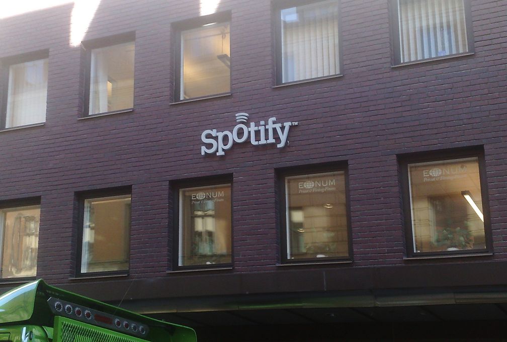Spotify-Hauptquartier in Stockholm