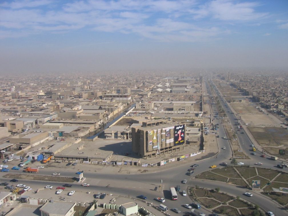 Blick über Sadr City im Norden von Bagdad (Symbolbild)