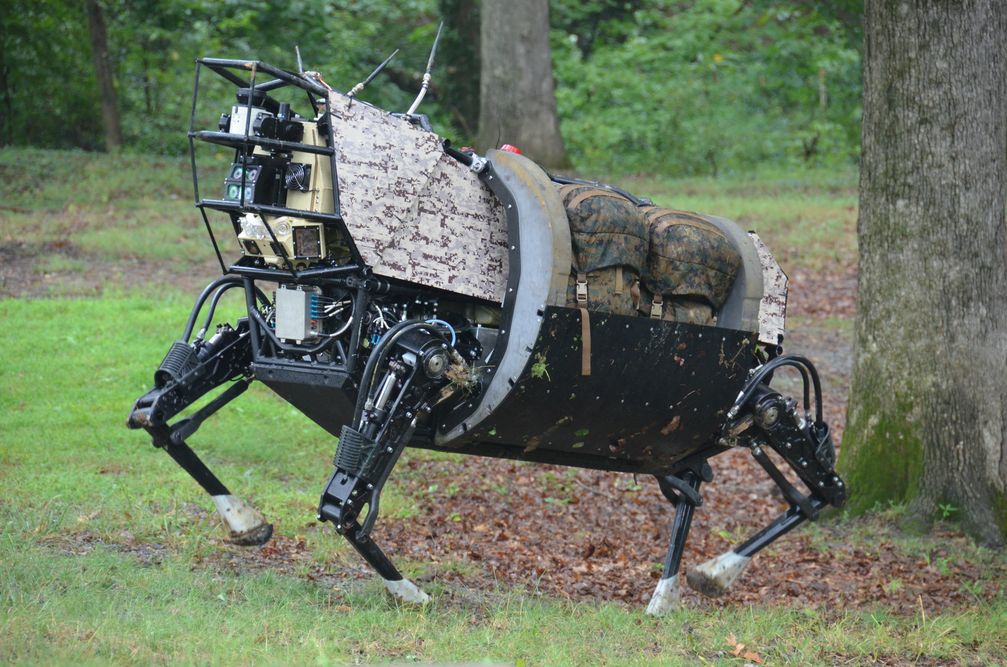 Militärrobote: Prototyp des Legged Squad Support Systems