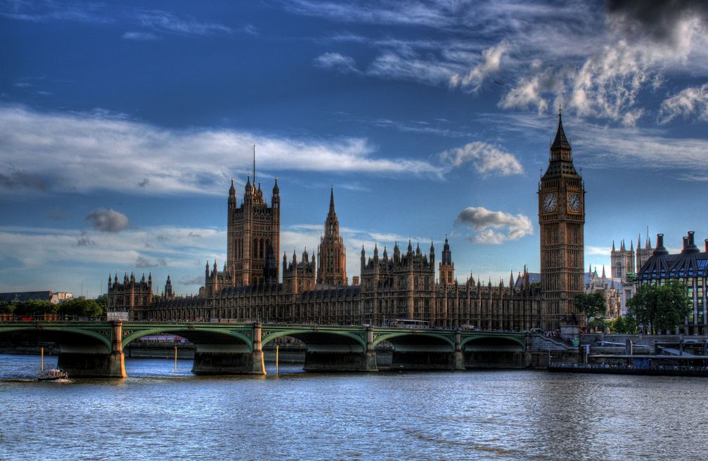 Großbritannien: Das britische Parlament tagt im Palace of Westminster