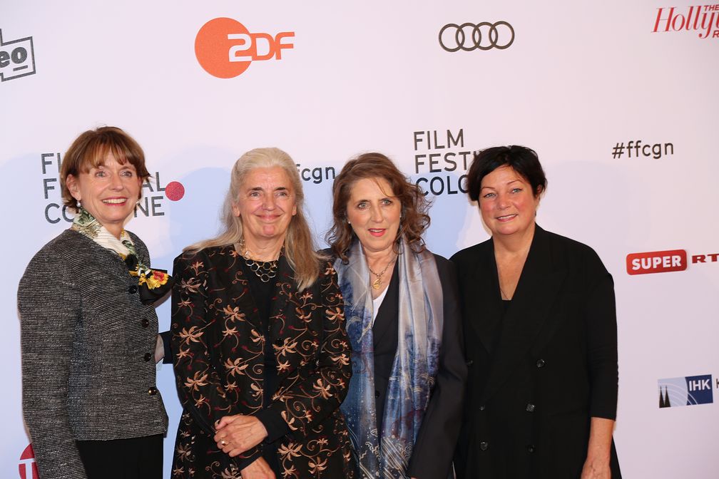 Henriette Reker, Isabel Pfeiffer-Poensgen, Petra Müller und Martina Richter bei der Verleihung der "Film Festival Cologne Awards 2017