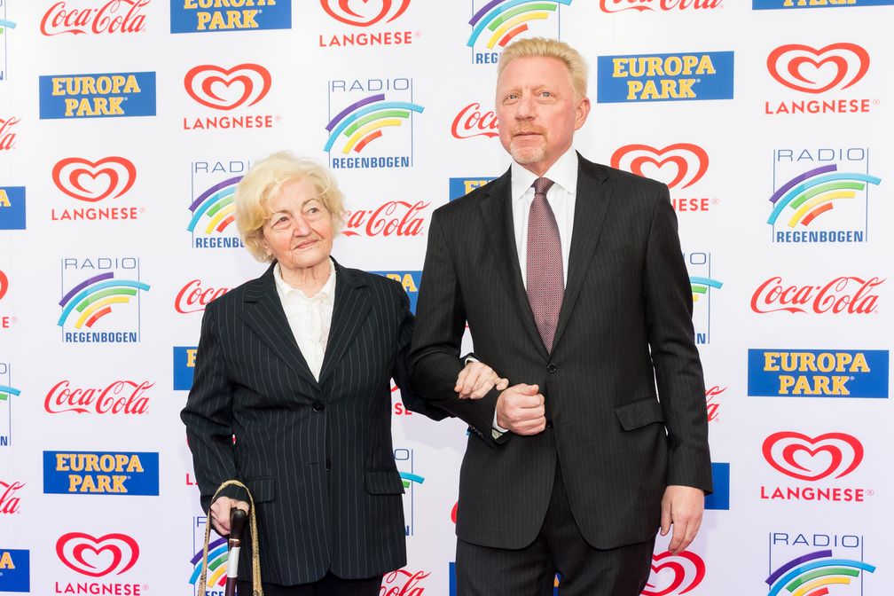 Boris Becker mit seiner Mutter Elvira (2019)