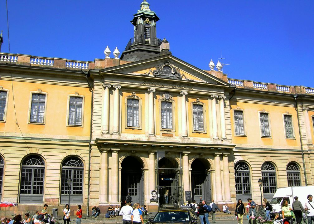 Sitz der Schwedischen Akademie in Stockholm