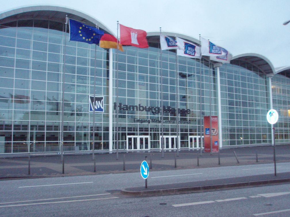 Gebäude der Hamburg Messe