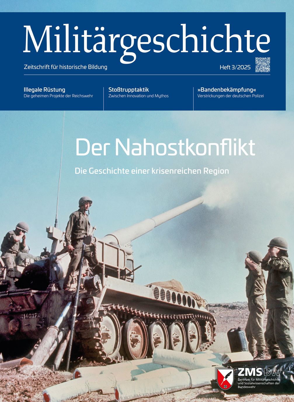 Cover Zeitschrift Militärgeschichte Heft 3/2025  Bild: Zentrum für Militärgeschichte und Sozialwissenschaften der Bundeswehr Fotograf: ZMSBw