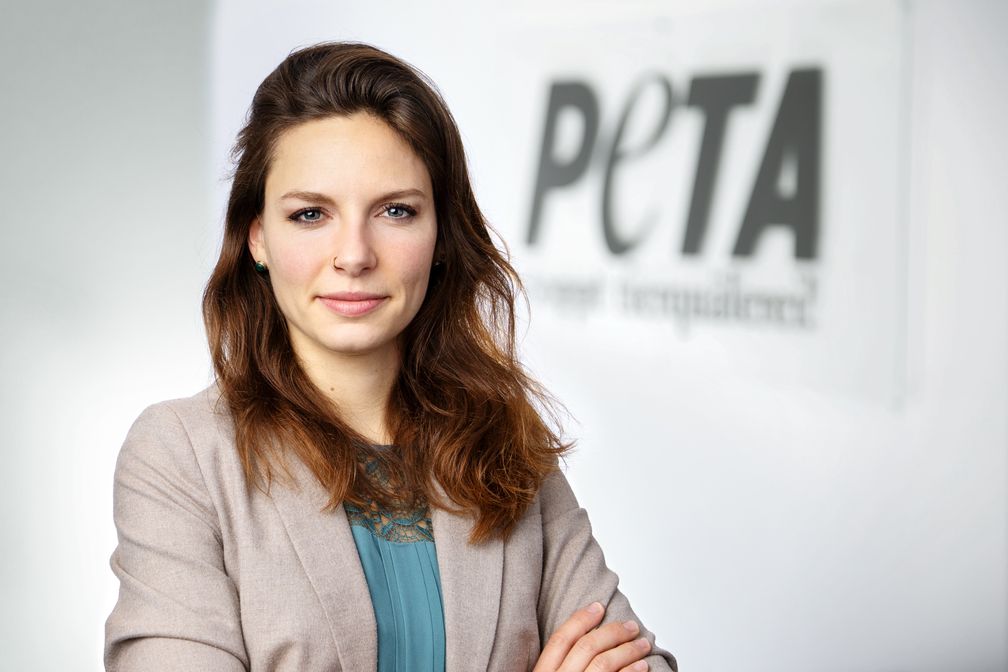 Anne Meinert  Bild: PETA Deutschland e.V. Fotograf: PETA Deutschland e.V.