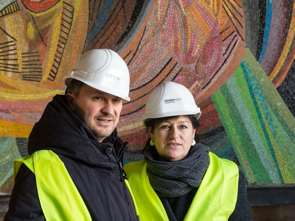 Yilmaz Dziewior, Direktor Museum Ludwig und Birgit Meyer, Intendantin Oper Köln (2017), Archivbild