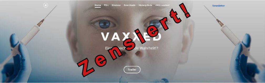 VAXXED zensiert?