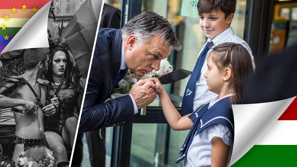 Bild: Orban: Facebook; Transgender: unsplasch.com; Rest: Freepik; Montage: AUF1 / Eigenes werk